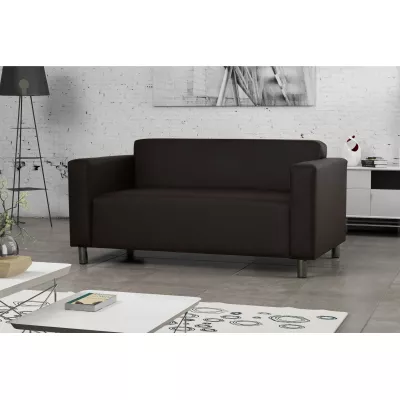 DALNIM Zweisitzer-Sofa - dunkelbraun