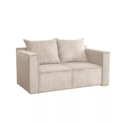 Zweisitzer-Schlafsofa ANNEKA – hellbeige