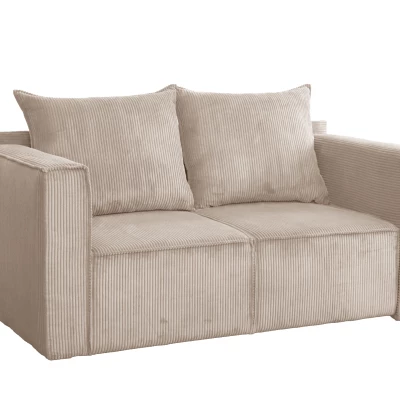 Zweisitzer-Schlafsofa ANNEKA - beige