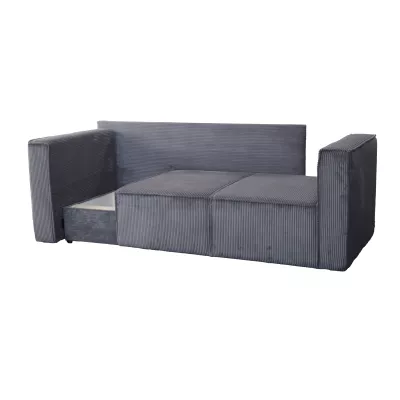 Zweisitzer-Schlafsofa ANNEKA – Dunkelgrau