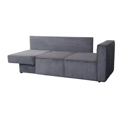 Zweisitzer-Schlafsofa ANNEKA – Dunkelgrau
