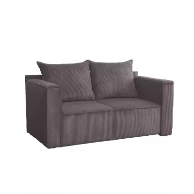 Zweisitzer-Schlafsofa ANNEKA – Dunkelgrau