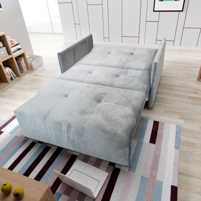 Sofa mit Stauraum BETTINA - blau