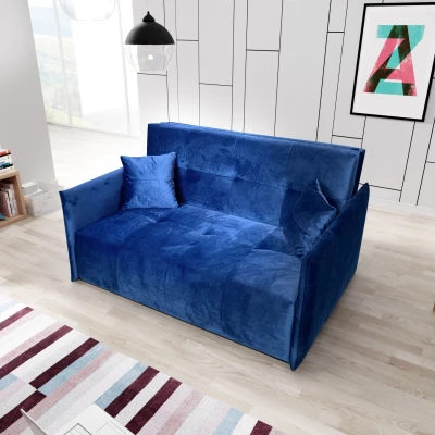 Sofa mit Stauraum BETTINA - blau