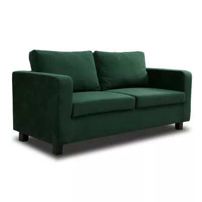 Gepolstertes Dreisitzer-Sofa CRISTALINA - grün