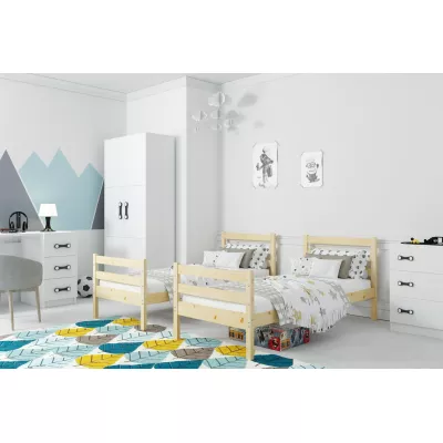 Kinder-Etagenbett 90x190 MELANIE mit Matratze - Kiefer