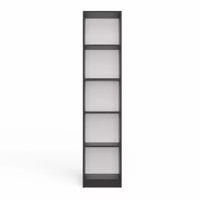 Schmales Bücherregal RAUNO – 40 cm, anthrazit