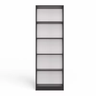 Schmales Bücherregal RAUNO – 60 cm, anthrazit