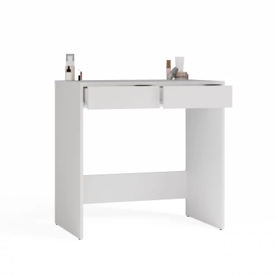 Schmaler Schreibtisch HOOVER 1 - weiß