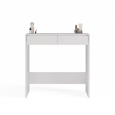 Schmaler Schreibtisch HOOVER 1 - weiß