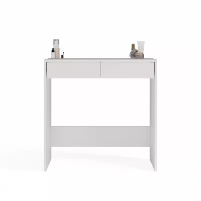 Schmaler Schreibtisch HOOVER 1 - weiß