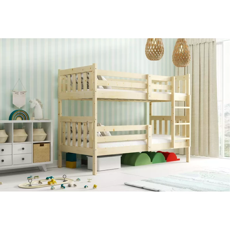 Kinder-Etagenbett 90x190 EUNIKA - Kiefer