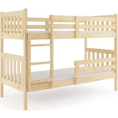 Kinder-Etagenbett 90x190 EUNIKA - Kiefer