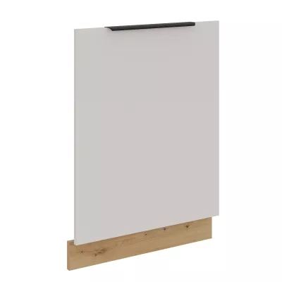 Tür für Einbaugeschirrspüler NICOLLA - 60x72 cm, Kaschmir/Artisan Eiche