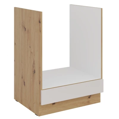 Ofenschrank NICOLLA – Breite 60 cm, Kaschmir/Artisan Eiche