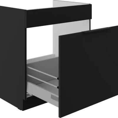 NIOLLA Waschbeckenunterschrank - Breite 60 cm, Kaschmir/Artisan Eiche