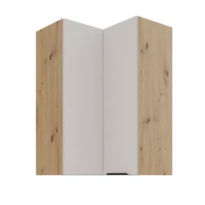 Eckhochschrank NICOLLA 2 - 60x60 cm, Kaschmir/Artisan Eiche
