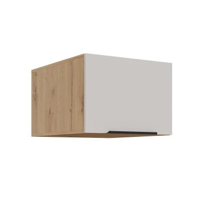 Oberschrank mit Flügeltüren NICOLLA – Breite 50 cm, Kaschmir/Artisan Eiche