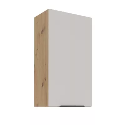 Hoher Hängeschrank NICOLLA – Breite 50 cm, Kaschmir/Artisan Eiche