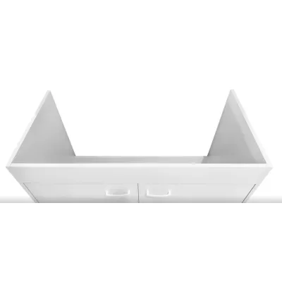 Küchenunterschrank EDWARD – weiß + GRATIS Spüle