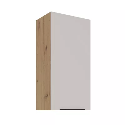 Hoher Hängeschrank NICOLLA – Breite 45 cm, Kaschmir/Artisan Eiche