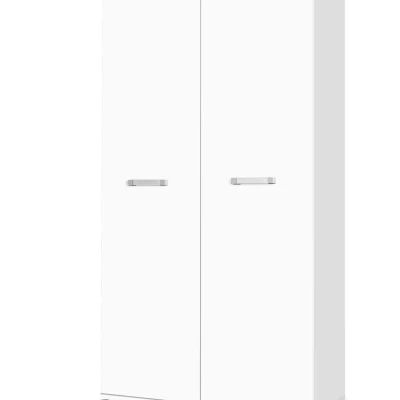 Flurschrank 100 cm mit Kleiderstange ANDOVER - weiß