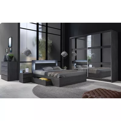 Kommode RIONERO – dunkle Portland-Esche