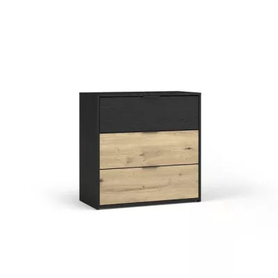 Kommode SALAMINA - Artisan Eiche / Schwarzgraphit