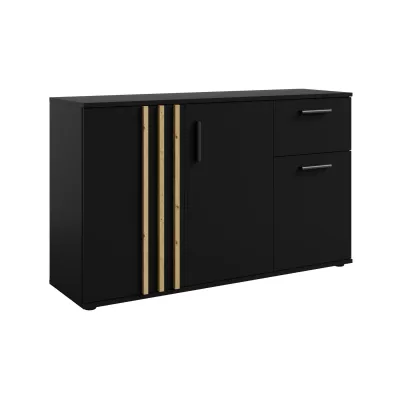 Kombikommode VANADILO 2 - Artisan Eiche / Schwarz