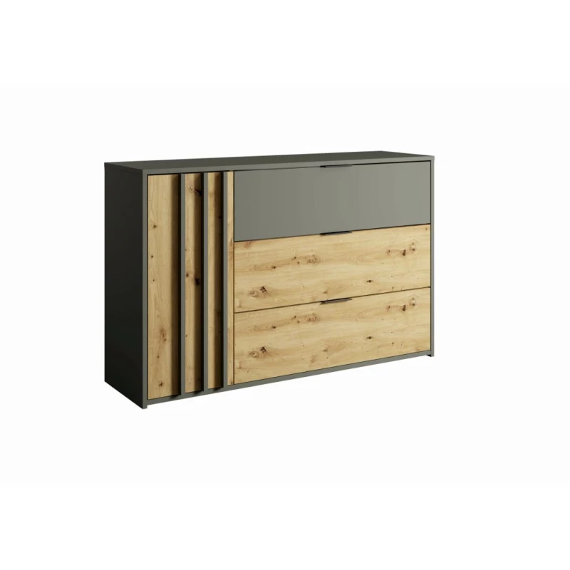 Kombinierte Kommode GUADUAS - Artisan Eiche / Graphit