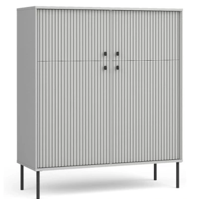 Kommode mit Türen MALAMBO 2 - grau