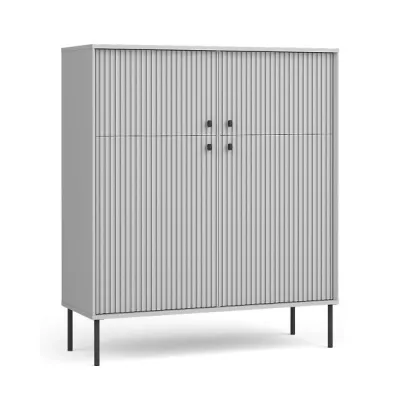 Kommode mit Türen MALAMBO 2 - grau