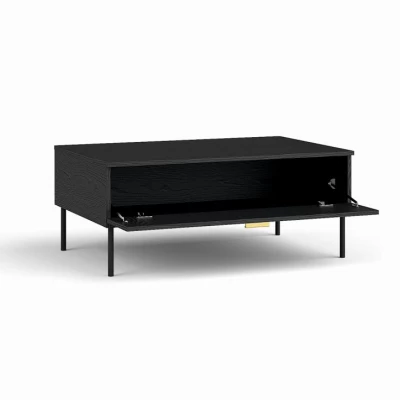 MOSQURA Couchtisch - schwarzer Graphit