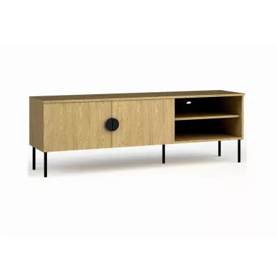 TV-Ständer 160 cm MOSQURA - Baltische Eiche