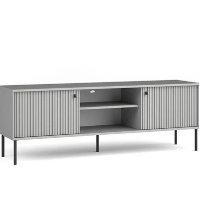 TV-Ständer 157 cm MALAMBO - grau