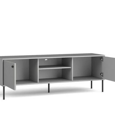 TV-Ständer 157 cm MALAMBO - grau