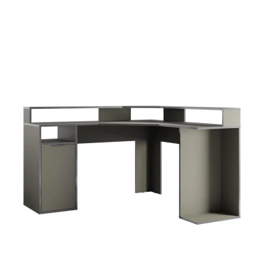 Eck-PC-Schreibtisch CURUMANI - Graphit