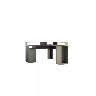 Eck-PC-Schreibtisch CURUMANI - Graphit
