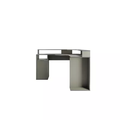 Eck-PC-Schreibtisch CURUMANI - Graphit