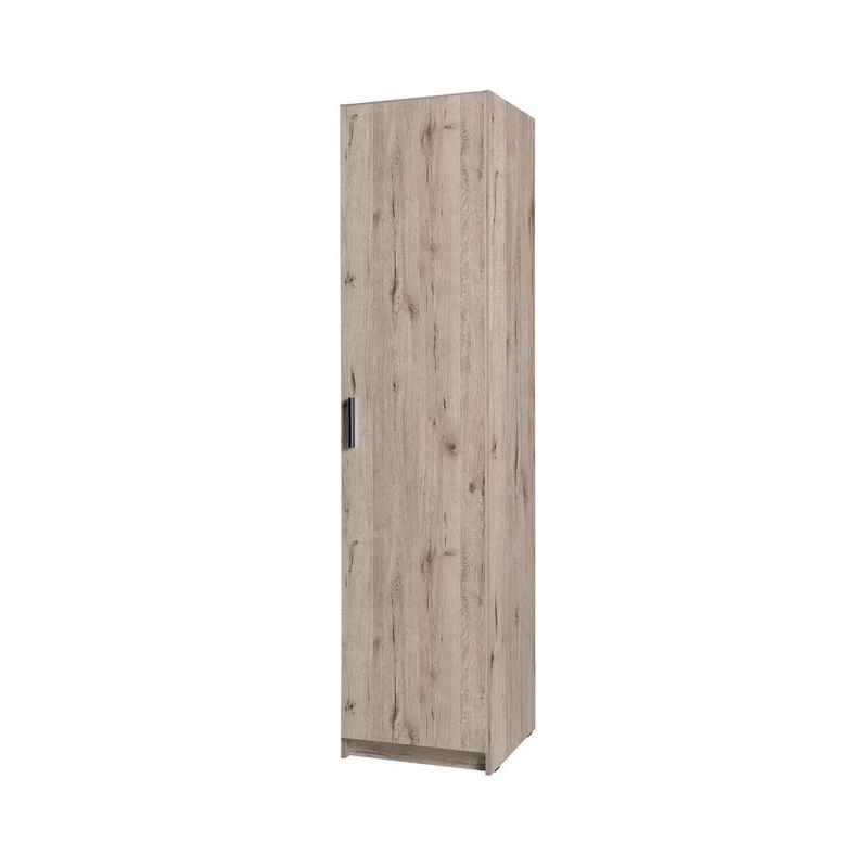 Schmaler Kleiderschrank 45 cm FUNZA 1 - Wellington Eiche