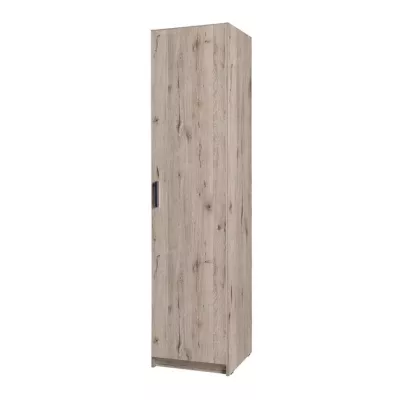 Schmaler Kleiderschrank 45 cm FUNZA 1 - Wellington Eiche