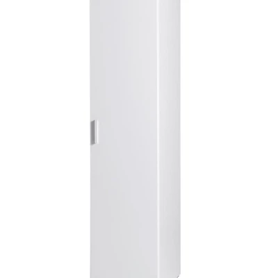 Schmaler Kleiderschrank 45 cm FUNZA 1 – Alpinweiß / Glanzweiß