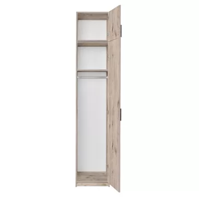 Erweiterung für schmalen Kleiderschrank 45 cm FUNZA 1 - Wellington Eiche