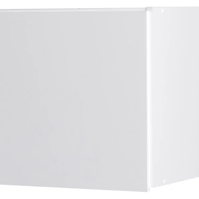 Erweiterung für schmalen Kleiderschrank 45 cm FUNZA 1 - Alpinweiß / Weiß Hochglanz