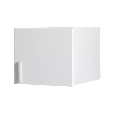 Erweiterung für schmalen Kleiderschrank 45 cm FUNZA 1 - Alpinweiß / Weiß Hochglanz