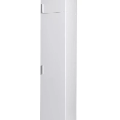 Erweiterung für schmalen Kleiderschrank 45 cm FUNZA 1 - Alpinweiß / Weiß Hochglanz