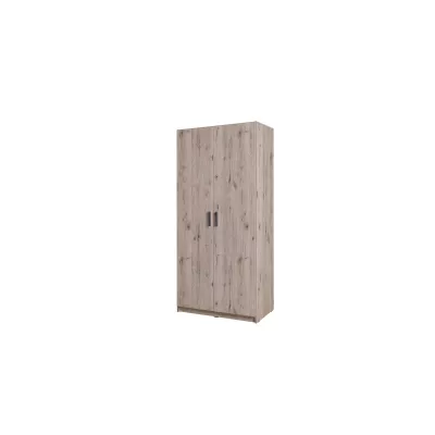 Kleiderschrank 92 cm FUNZA 2 - Wellington Eiche
