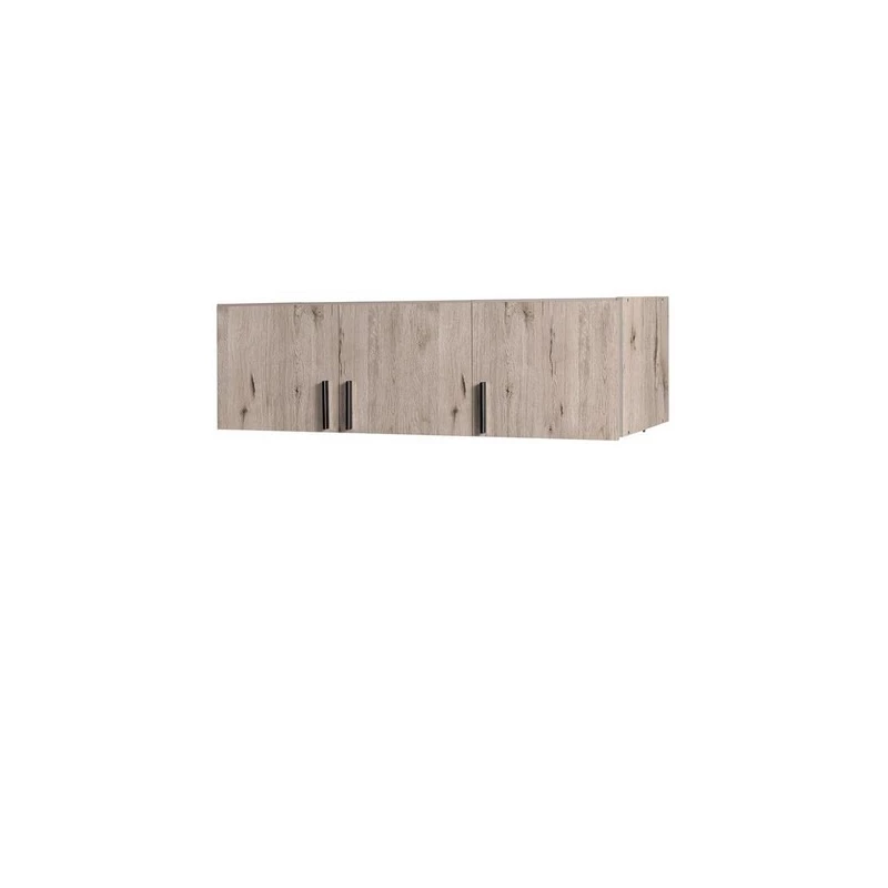 Erweiterung für breiten Kleiderschrank 136 cm FUNZA 4 - Wellington Eiche