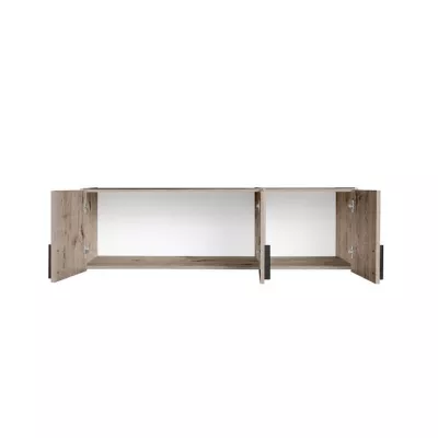 Erweiterung für breiten Kleiderschrank 136 cm FUNZA 4 - Wellington Eiche