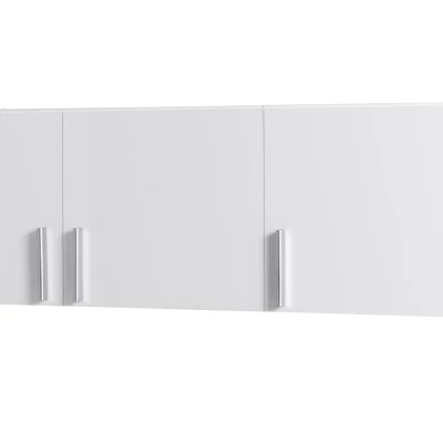 Erweiterung für breiten Kleiderschrank 136 cm FUNZA 4 - Alpinweiß / Weiß Hochglanz